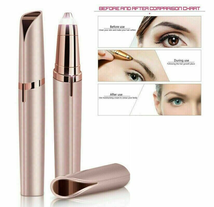 eyebrow hair trimmer epilator